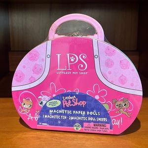 Littlest Pet Shop Magnetic Play Set - New